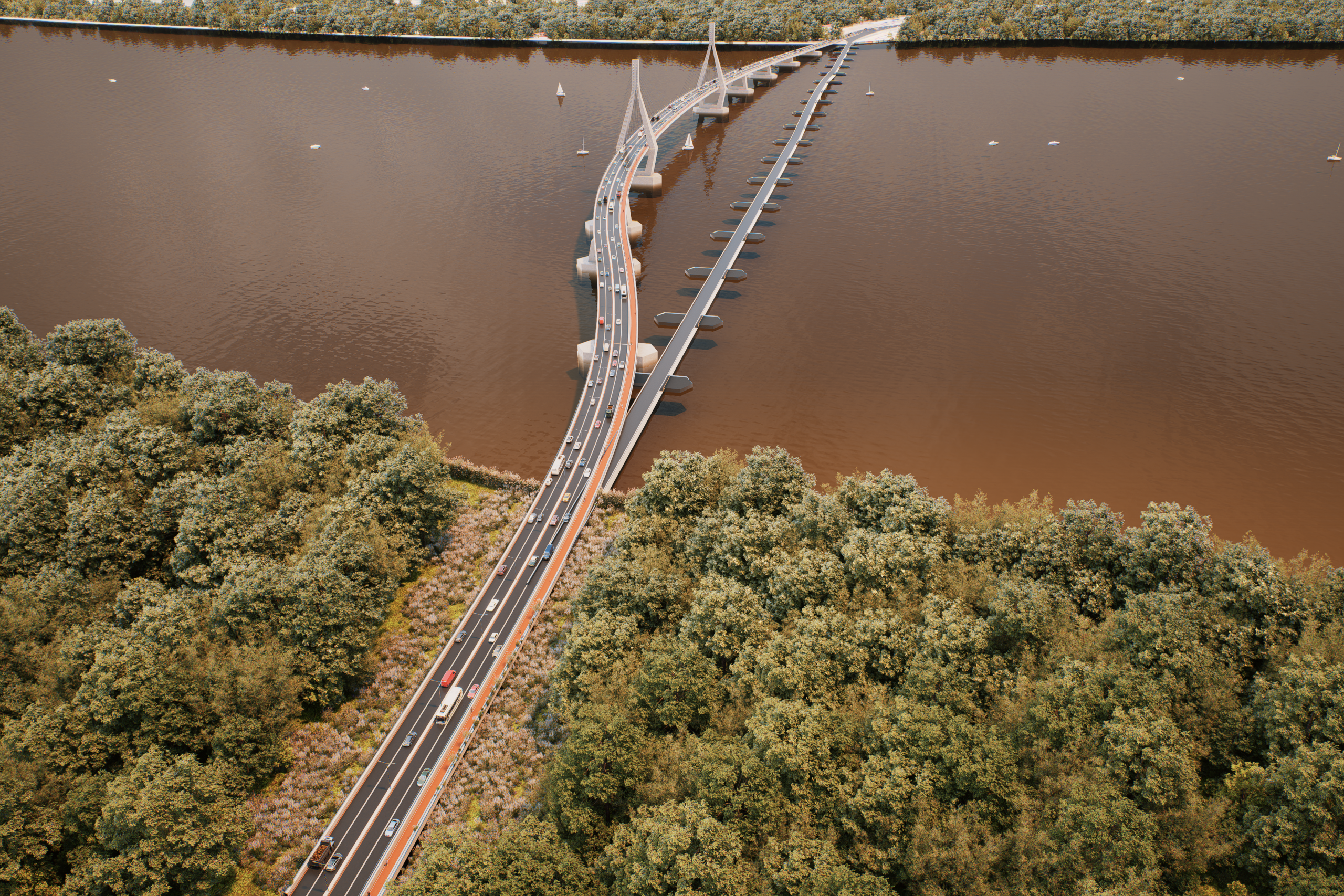 The Kurupukari Bridge render 3