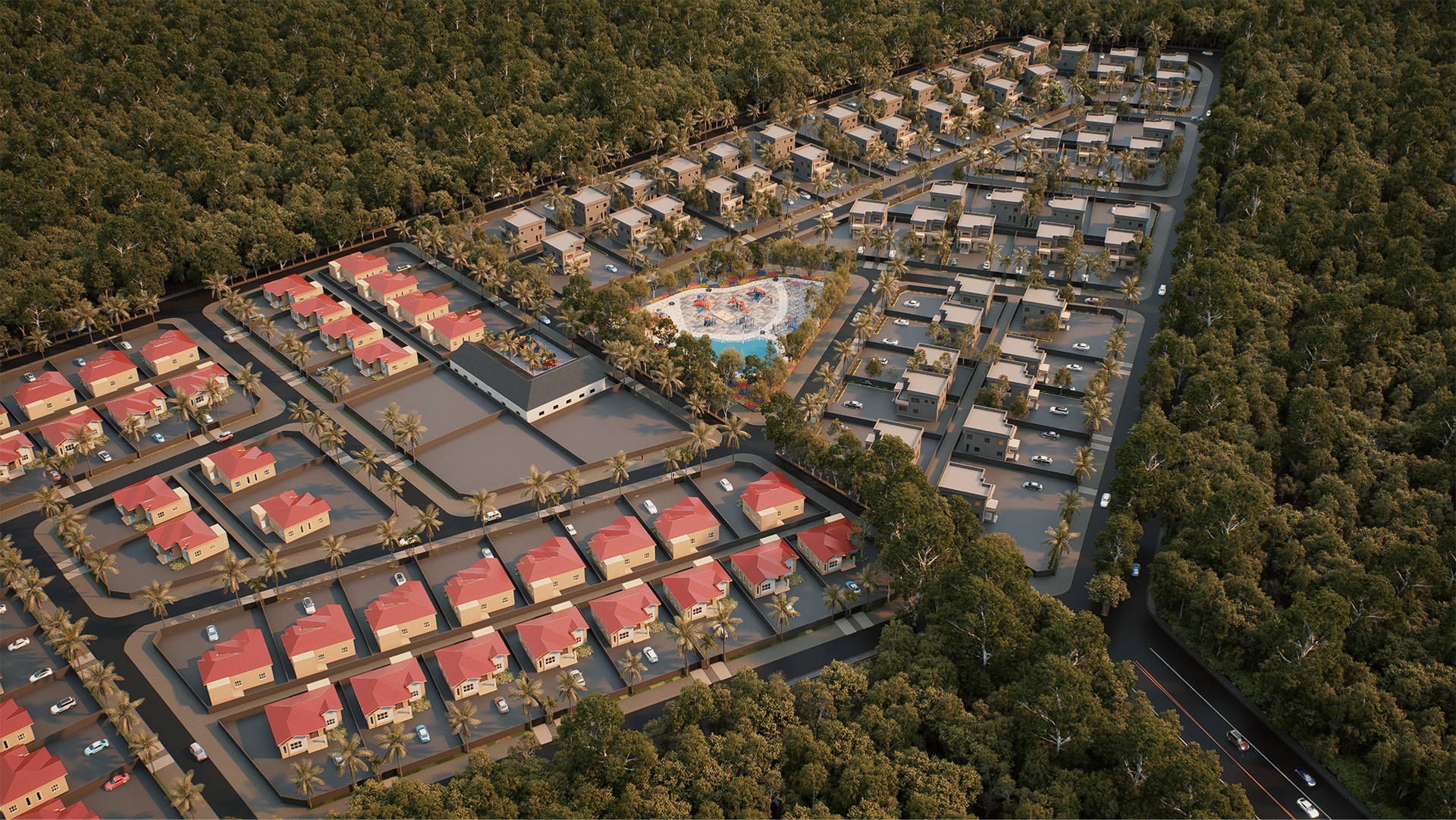 York Plantation Town Development view 7