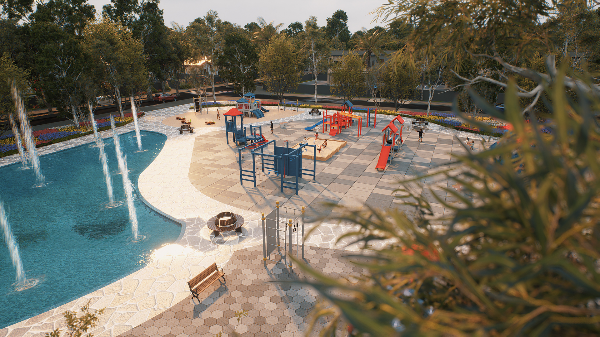 York Plantation Town Development view 18